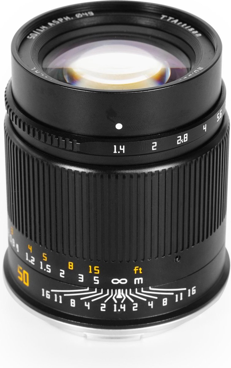 TT Artisan - Cameralens - 50 mm F1.4 Full Frame voor Leica/Sigma/Lumix L-vatting