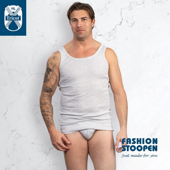 American Débardeurs Light Grijs-XL/ Chemises à pain Herman