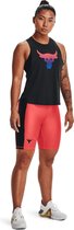 UA Project Rock Bull Tank-Black Size : XS