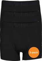 SCHIESSER 95/5 Essentials shorts (3-pack) - zwart - Maat: L