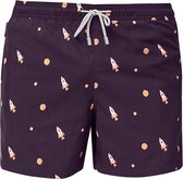 ROCKET Sneldrogende Zwembroek Heren met Mesh Binnenbroek en Drie Zakken - Zachte en Comfortabele Zwemshort Heren / Zwembroeken Heren - Waterafstotende Zwembroek Mannen / Herenmode van Premium