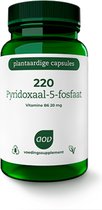 AOV 220 Pyridoxaal-5-fosfaat - 60 vegacaps - Vitaminen - Voedingssupplement
