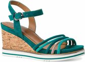 Tamaris Dames Sandaaltje 1-1-28333-26 792 groen Maat: 35 EU