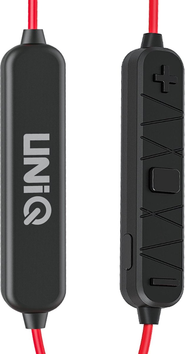 UNIQ Accessory Col draadloze bluetooth nekband oortjes - Zwart