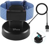 DrPhone FBC2 Oplaadstation – Standdock – Houder – Oplader -  USB-oplaadsnoer – Geschikt voor Fitbit Charge 3 & 4