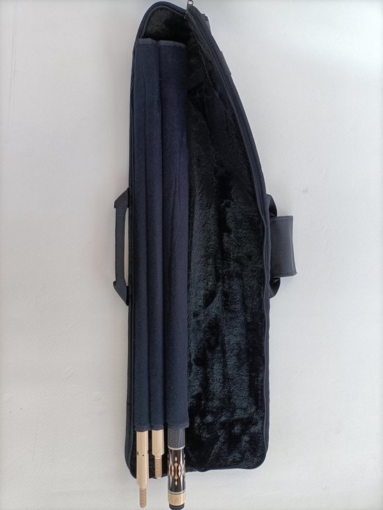 Keutas suede zwart 1/2 — afbeelding 3