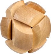 Be clever! houten smart puzzels bal