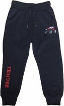 S&c Joggingbroek met geborduurde trekker / tractor - zwart/rood -  Massey Ferguson - maat 146/152 (12) - H126