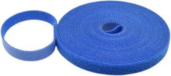 Kabelbinder - Klittenband - Extra: Dubbelzijdig Breedte: 1 cm Lengte