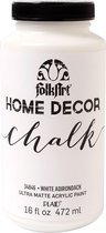 FolkArt Home Deco krijt - white adirondack - 472ml