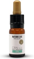 Nature Cure CBN + CBD-olie 5% - 500 mg- Broad Spectrum  2x 10 ml