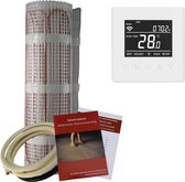 InnovaHeat Elektrische Vloerverwarming op Mat - 1,5 m² + Calypso thermostaat