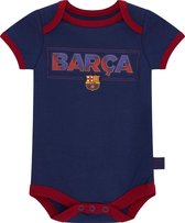 FC Barcelona baby set (romper + slabber) - 12 mnd - maat 12 mnd