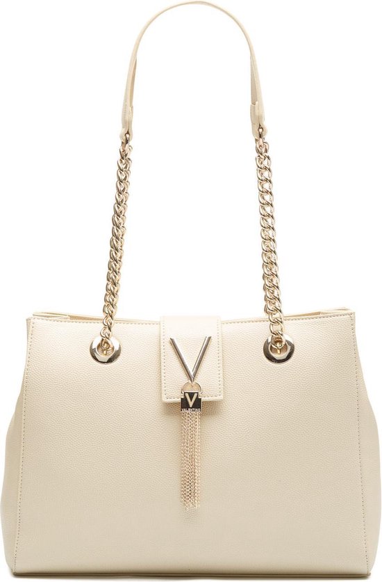 Valentino Divina Mini Tote Handtas - Beige