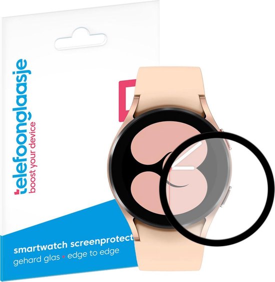 Telefoonglaasje Screenprotectors - Geschikt voor Samsung Galaxy Watch4 - PMMA - (Dun/Flexibel) Plexiglas Screenprotector - Geschikt voor Samsung Galaxy Watch4 - Beschermglas - Smartwatch