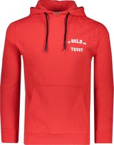 In Gold We Trust Sweater Rood Rood Normaal - Maat M - Heren - Never out of stock Collectie - Katoen