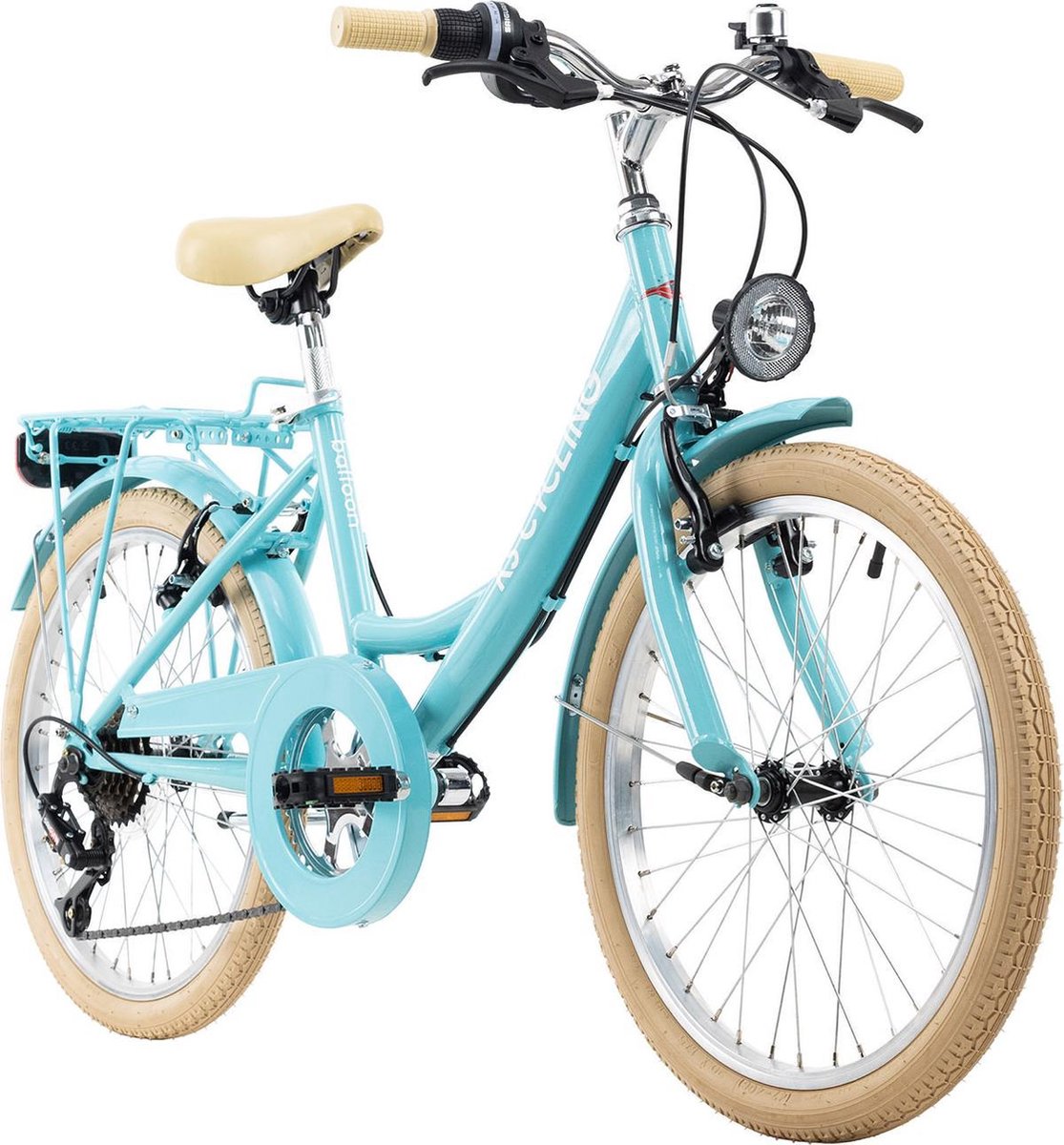 KS Cycling Fiets Vélo enfant 20'' Balloon blauw 34 cm