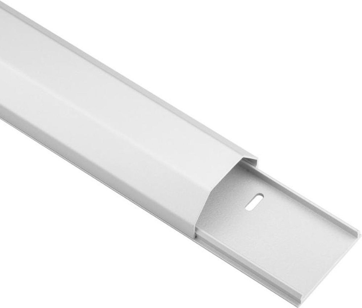 Kabelgoot - Aluminium - Wit - 5 x 2.8 cm - 110 cm - Allteq