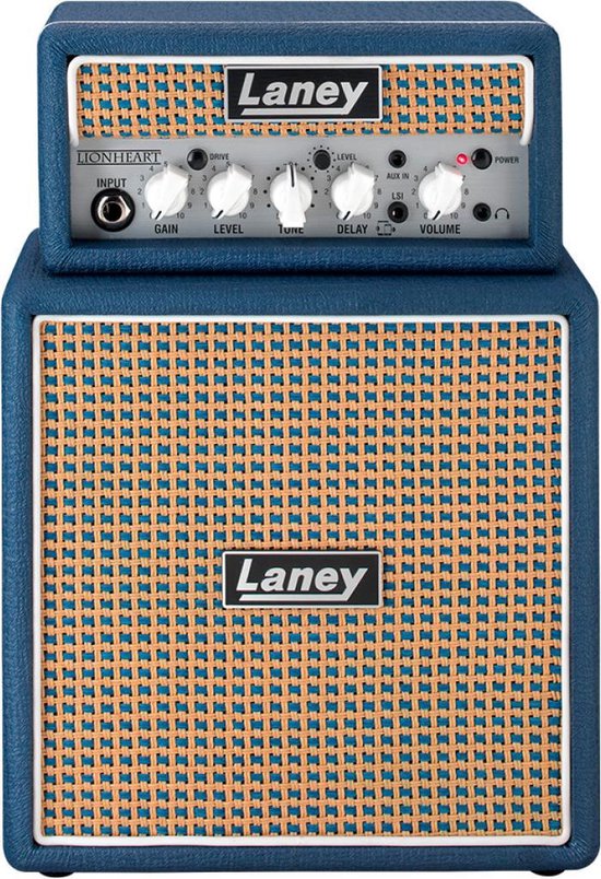 Ampli combo à piles Laney Ministack-Iron, 2 x 3 W, 4 x 3", finition  Lionheart | bol