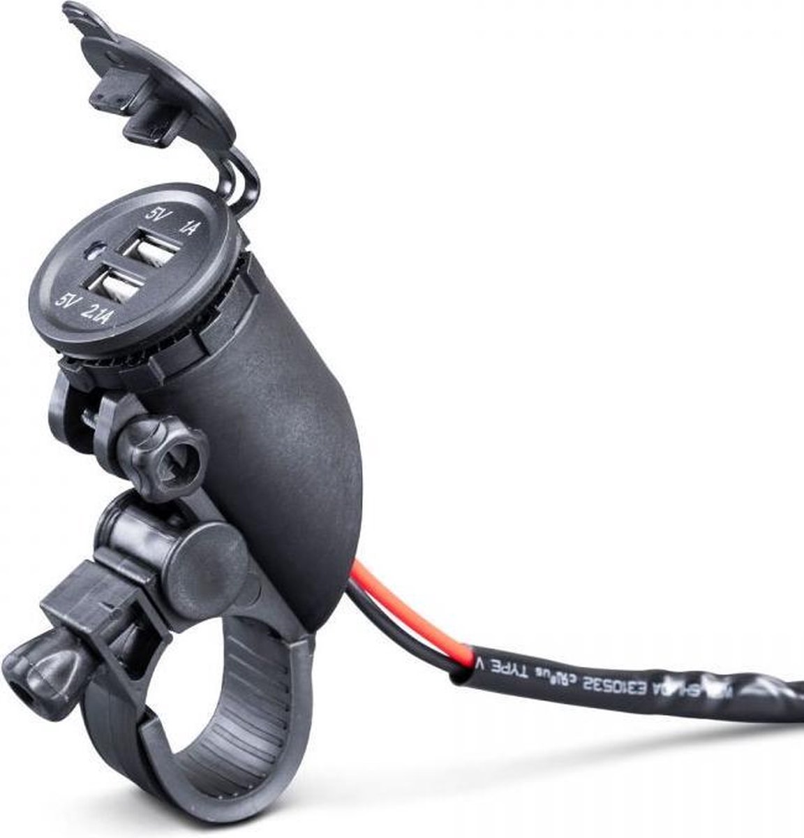 Midland dubbele USB aansluiting voor scooter-motorrijders