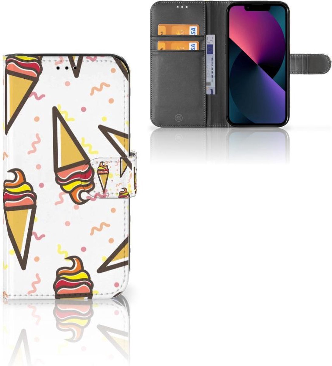 Apple iPhone 13 Book Cover Icecream