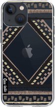 Casetastic Apple iPhone 13 mini Hoesje - Softcover Hoesje met Design - Oriental Stripes Print