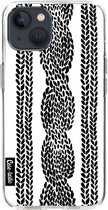 Casetastic Apple iPhone 13 Hoesje - Softcover Hoesje met Design - Cable Row Print