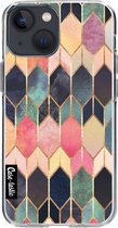Casetastic Apple iPhone 13 mini Hoesje - Softcover Hoesje met Design - Stained Glass Multi Print