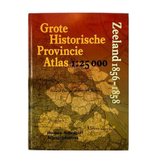 Grote Historische provincie Atlas - Zeeland 1856-1858