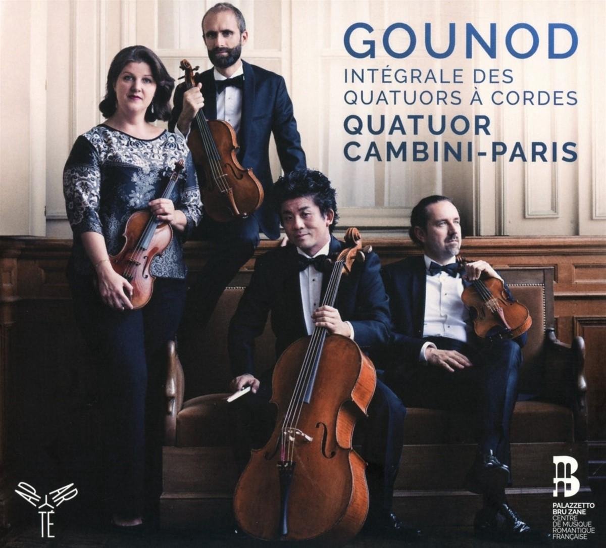 Quatuor Cambini-Paris - Gounod: Intégrale Des Quatuors à Cordes (2 CD)