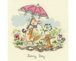 Borduurpakket Bebunni - zonnige dag Bothy Threads xaj7