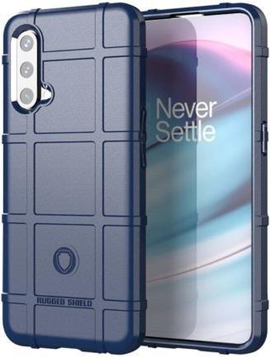 Hoesje voor OnePlus Nord CE 5G - Beschermende hoes - Back Cover - TPU Case - Blauw