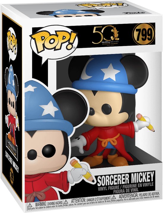 Sorcerer Mickey Funko Pop! Disney Archives