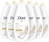 Dove Douchecrème Nourishing Silk - 6 x 750 ml - Voordeelverpakking
