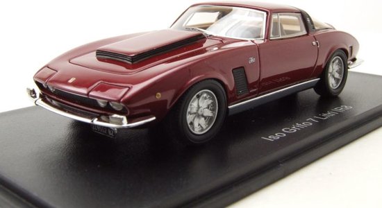 Miniature NEO 1/43 – Iso Grifo 7 Litri IR8 Red Limited 300 Ex – 43434