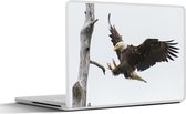 Laptop sticker - 13.3 inch - Amerika - Vogel - Zeearend - 31x22,5cm - Laptopstickers - Laptop skin - Cover