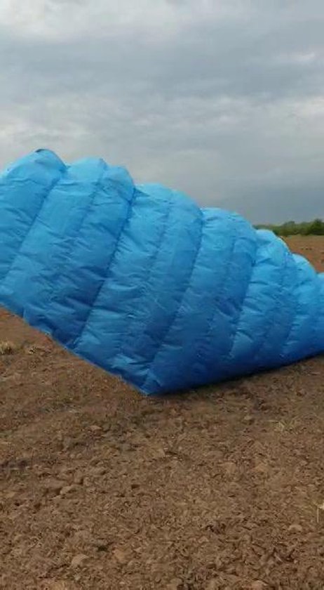 Sportzone Matrasvlieger Blauw groot - 2.5 meter - kite-vlieger -  polsbandjes -... | bol.com
