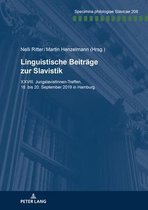 Specimina Philologiae Slavicae- Linguistische Beitraege zur Slavistik