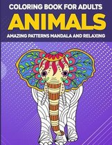 Animals Coloring Book for Adults Amazing Patterns