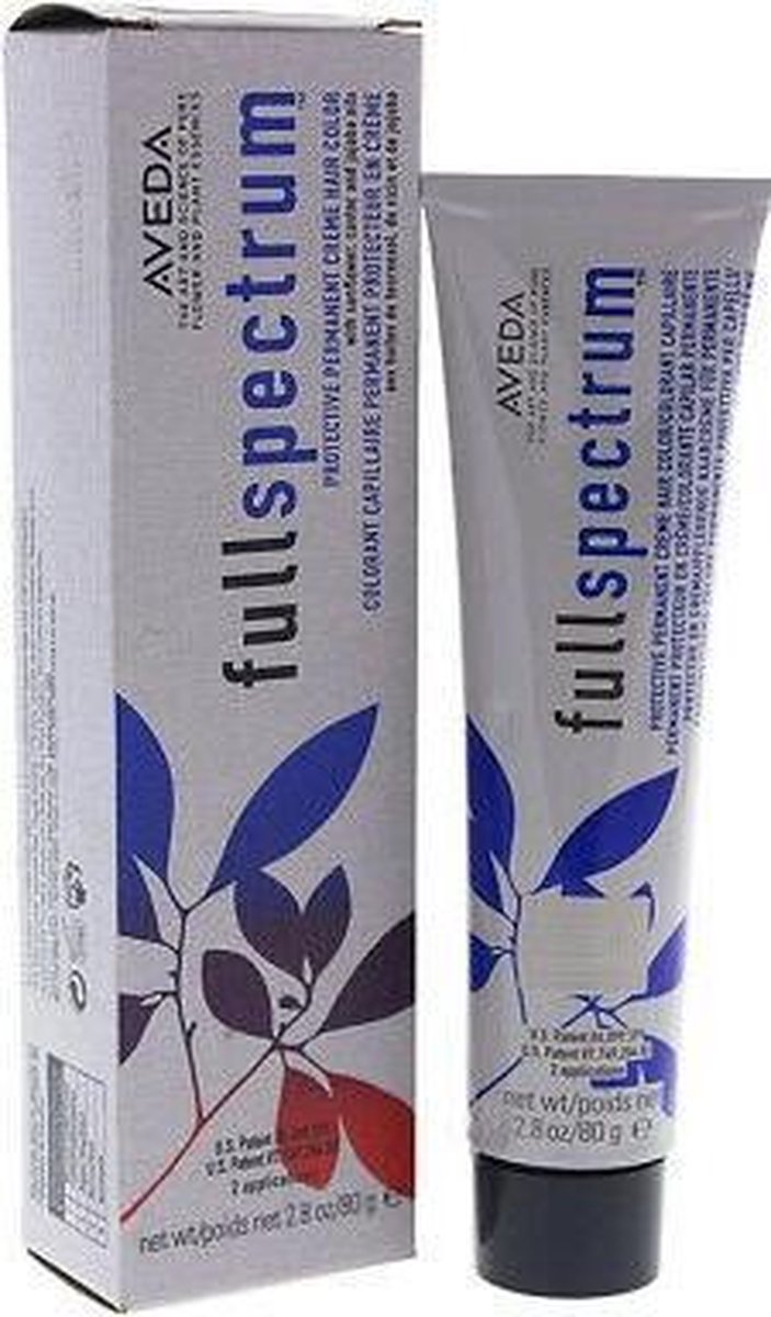Aveda Full Spectrum Protective Permanent Creme Hair Color Haarverf - 5N Natural Lightest Brown - 80 g - haarverf natuurlijk lichtste bruin