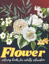 flower coloring books for adults relaxation