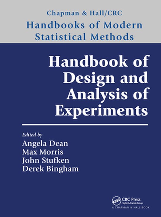 Chapman & Hall/CRC Handbooks of Modern Statistical Methods- Handbook of ...