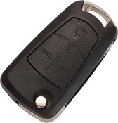 Autosleutel 3 knoppen + batterij CR2032 en microschakelaars geschikt voor Opel sleutel / Astra / Corsa / Zafira / klapsleutel