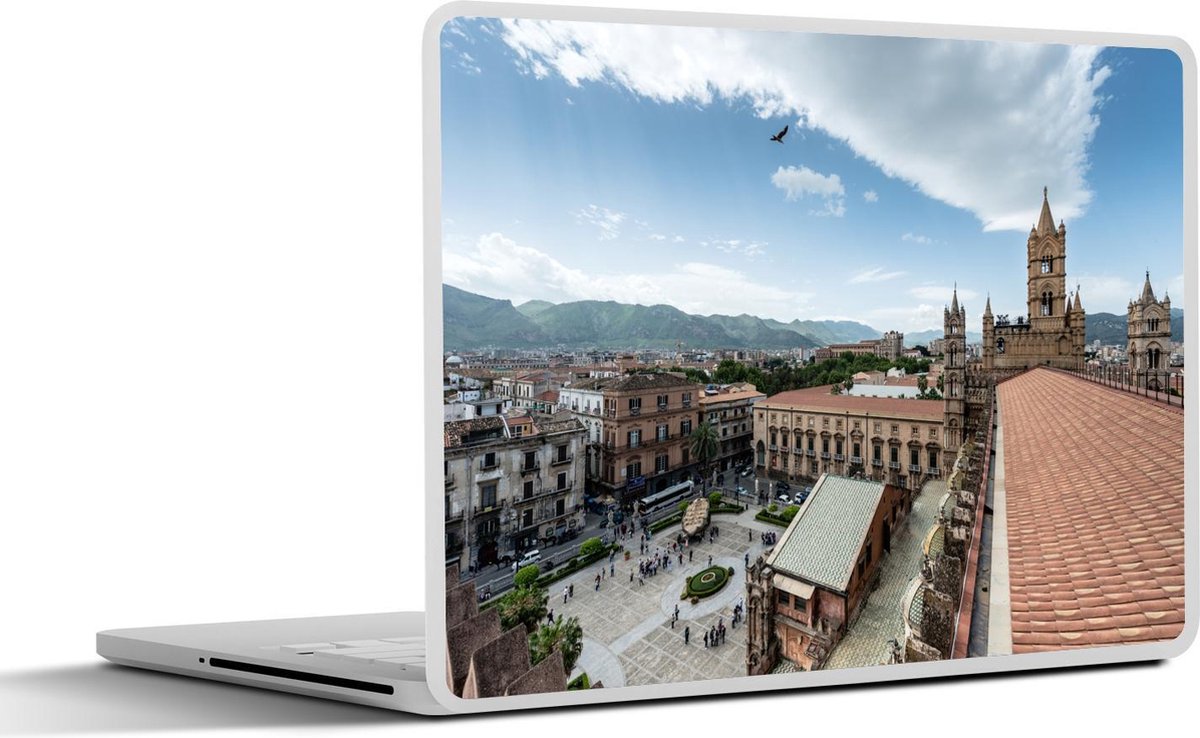 Afbeelding van product SleevesAndCases  Laptop sticker - 15.6 inch - Kathedraal - Palermo - Bergen