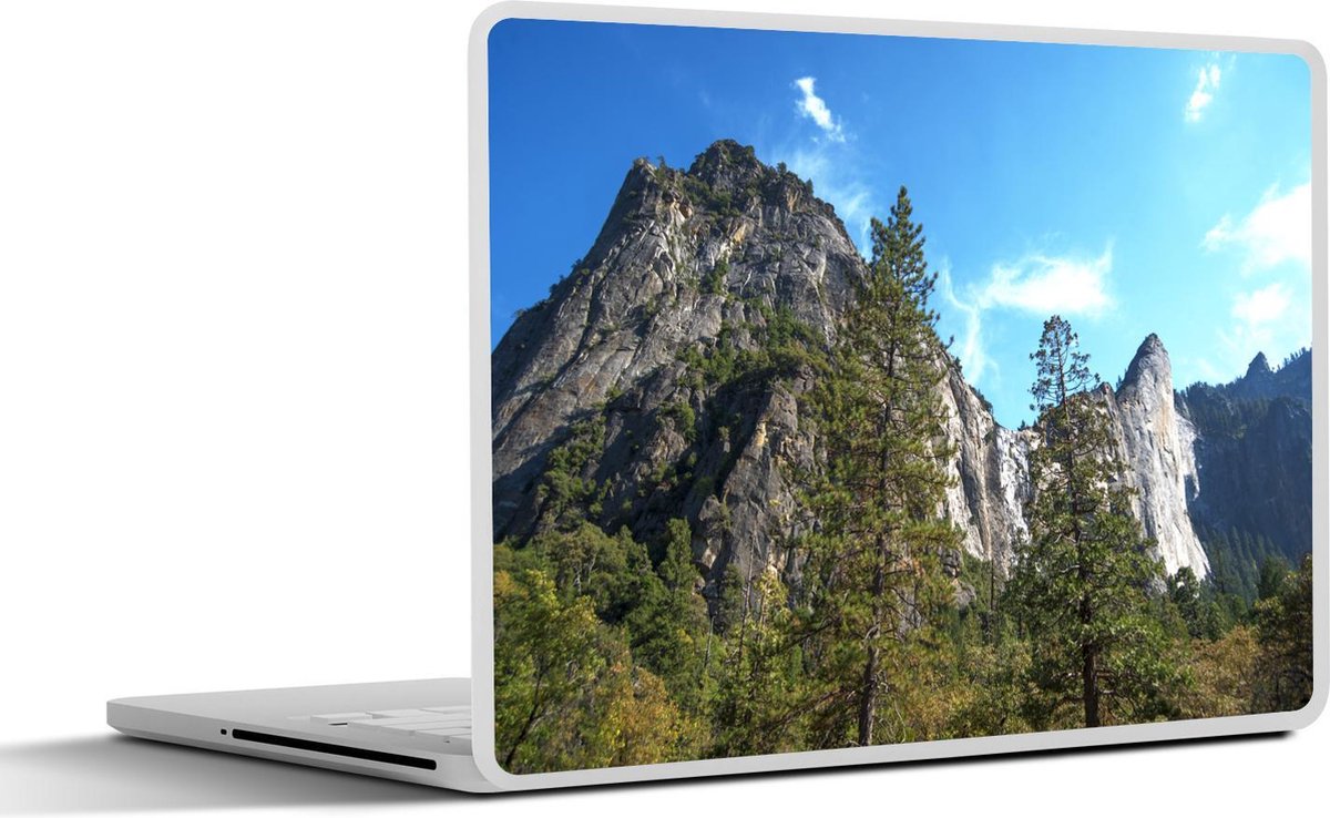 Afbeelding van product SleevesAndCases  Laptop sticker - 14 inch - De bergen met een blauwe lucht van het Guadalupe Mountains National Park