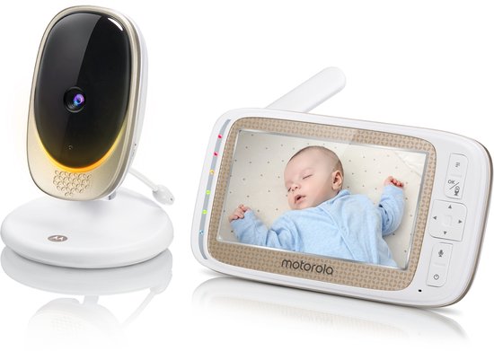 Motorola Comfort60 - Connected WIFI babyfoon - videomonitor - bereikbaar thuis en op afstand