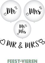 Mr & Mrs ballonen + Mr & Mrs slinger