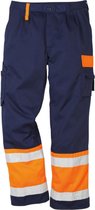 Fristads Hi Vis Broek Klasse 1 213 Plu - Hi-Vis oranje/marineblauw - C56