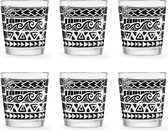 Libbey Tiki Kahiko Mai Tai Black Drinkglas – 360 ml / 36 cl - 6 Stuks - Cocktailglas - Hoge kwaliteit