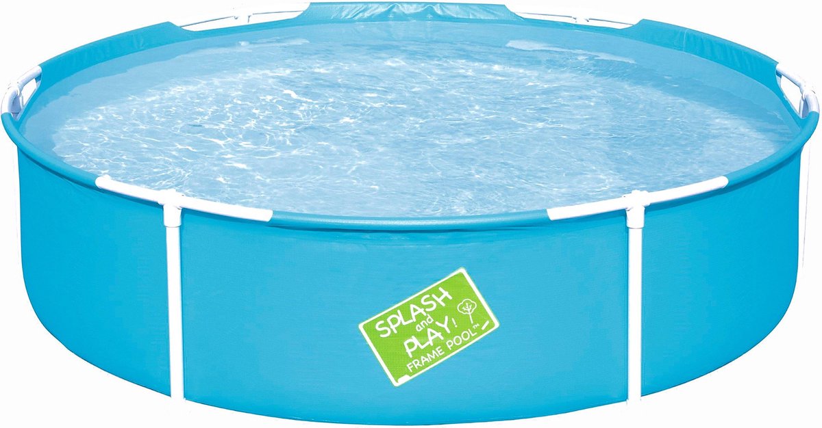 Bestway My First Frame Zwembad - Rond - Opzetzwembad - Kinderbad - Maat ONESIZE